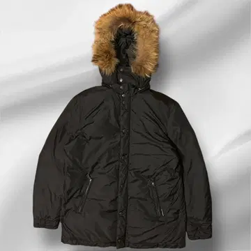 캘빈 클라인 진스 퍼 다운 자켓 Y2K 시크 스타일