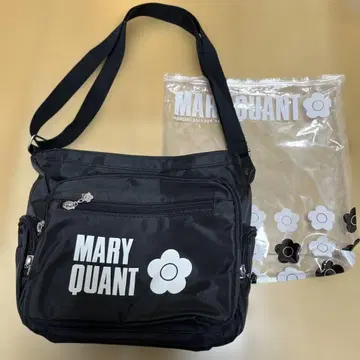 MARY QUANT 블랙 숄더백
