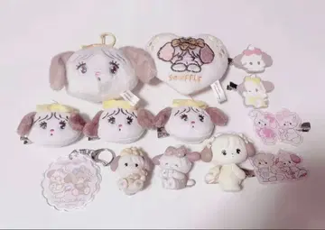 mikko 수플레 가챠가챠 마스코트 봉제 인형 묶음 판매