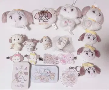 mikko 수플레 가챠가챠 마스코트 봉제 인형 묶음 판매