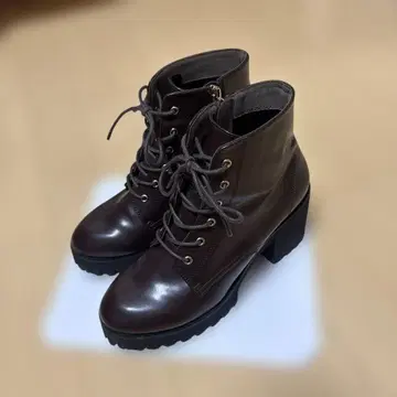 누오보 부츠 M 사이즈 23.5cm 브라운