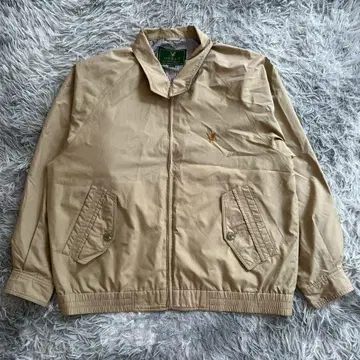 새상품급 [ 라일앤스캇 ] 베이지 자켓 블루종 L 빅 사이즈 자수
