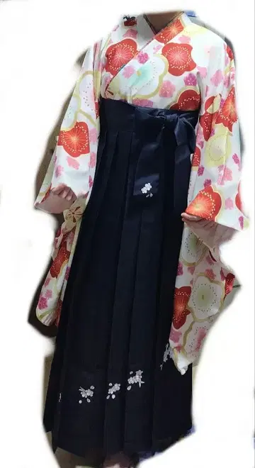 졸업식 하카마 세트 160cm