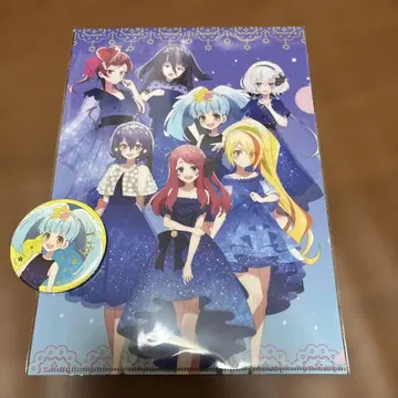 좀비랜드 사가 유메긴가 파라다이스 클리어 파일 & 배지 세트