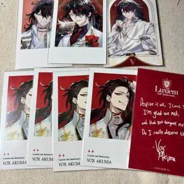 니지산지EN 복스 아쿠마 폴라로이드풍 카드