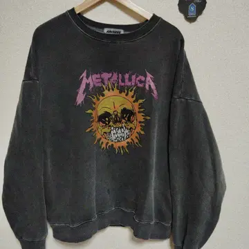 METALLICA 스컬 그래픽 트레이닝복 L