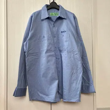 [ 즉시 배송 ] RED KAP 레드갭 긴팔 셔츠 상의 라이트 블루 L