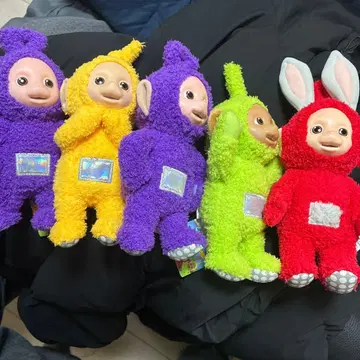 텔레토비즈 배 반짝 봉제 인형