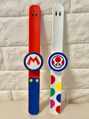 마리오 파워업 밴드 마리오 키노피오 2개 세트