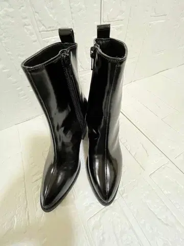 블랙 부츠 moussy 마우지 [ S ] 사이즈