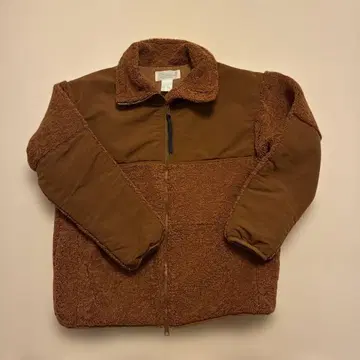 Kelen 남성용 플리스 자켓 브라운 계열 색상 M 사이즈