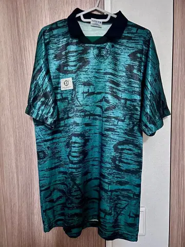 DELLERBA 청록색 게임 셔츠 유니폼 축구 빈티지 90s