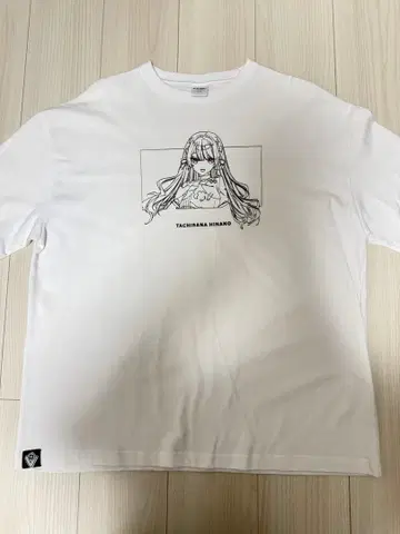 타치바나 히나노 시부츠타 T셔츠