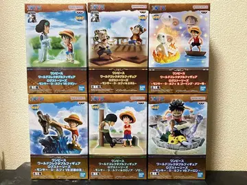 원피스 월드 콜렉터블 피규어 로그 스토리 6종