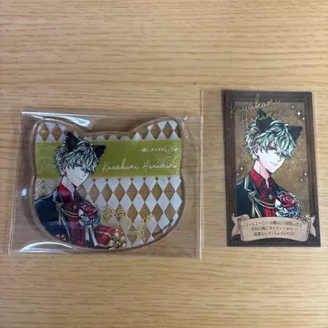 하나마루 아크릴 코스터 입장 특전 난자타운 악마 집사와 검은 고양이