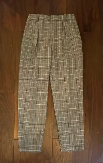 PUBLIC TOKYO 체크 무늬 팬츠