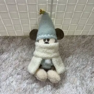 새상품 택 포함 디즈니 릴린린 미키 스카이블루 캐릭터 배지