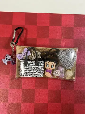 베티 붑 미니어처 키링