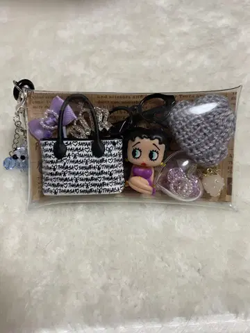 베티 붑 미니어처 키링