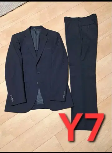 네이비/스트라이프/셋업