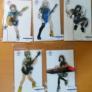 걸즈 밴드 클라이 운명의 꽃 아크릴 스탠드 세트