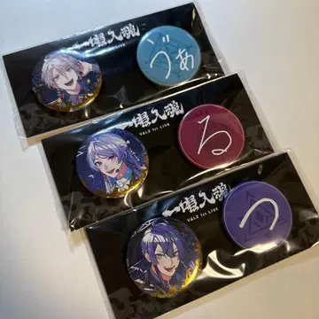 카이다 하루 나가오 케이 겐가츠 토우지로 잇쇼뉴콘 캔뱃지