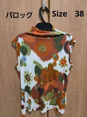 바로크 슬리브리스 상의 38 사이즈