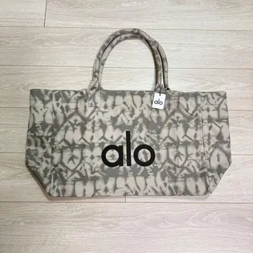 [ 미사용 새상품 ] alo 타이다이 패턴 토트백