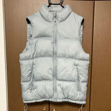 ZARA 다운 베스트 그레이 Size M