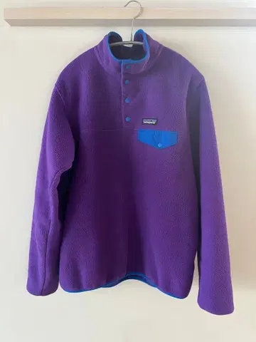 patagonia Synchilla 신틸라 스냅 플리스 M 보라색/파랑