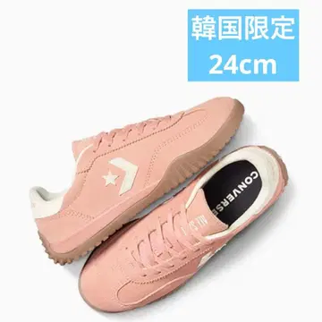 정품 converse 란스 트레이닝복 플라밍고 페이 24cm