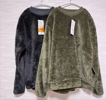 시마무라 상의 플리스 보아 플리스 맨투맨 트레이닝복 2장 LL