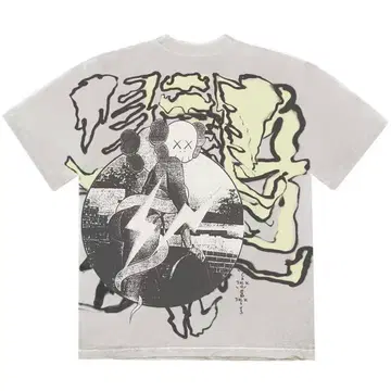 CACTUS JACK X KAWS X FRAGMENT 티셔츠