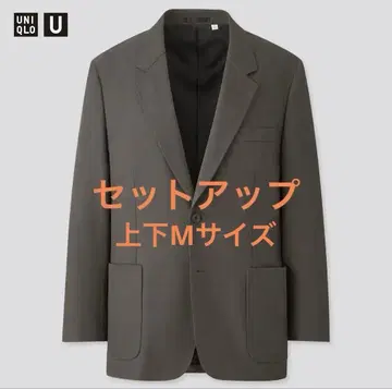 유니클로 U 테일러드 자켓 & 와이드 핏 테이퍼드 팬츠