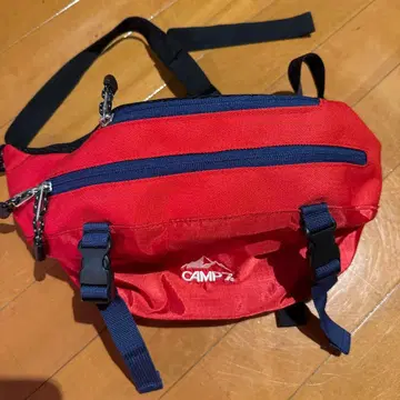CAMP 바디백 빨간색/네이비