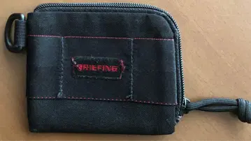 BRIEFING 코인 케이스 3 포켓 블랙