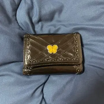 ANNA SUI 3단 폴더형 지갑 블랙