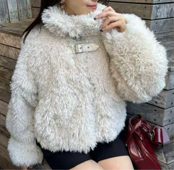 Chico 푸들 코트 아이보리