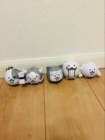 냥코 대전쟁 가챠가챠 5체 세트