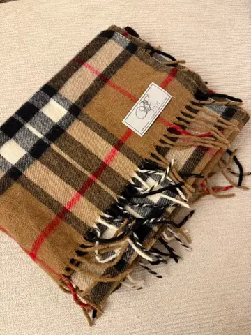 새상품급! UNITED ARROWS 구매 체크 대형 머플러