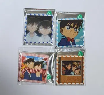 명탐정 코난 코난랜드 메모리얼 캔뱃지 쿠도 신이치 모리 란 에도카와 코난