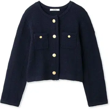 SNIDEL 트위드 니트 자켓 SWNJ241118