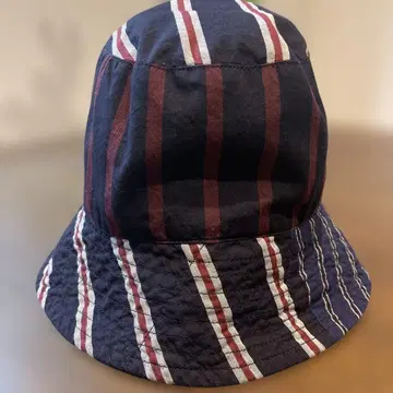 ENGINEERED GARMENTS 버킷햇 M 네이비/스트라이프