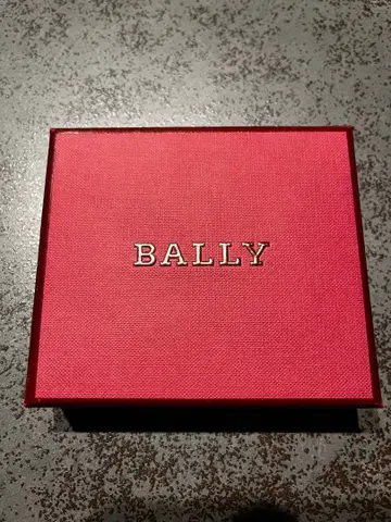 BALLY 접이식 지갑 블랙 동전 지갑 없음