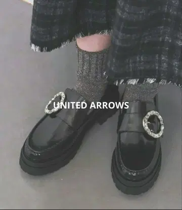 유나이티드 애로우즈 비쥬 몽크 스트랩 슈즈 38