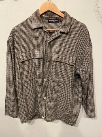 DIASPORA 긴팔 체크 플란넬 셔츠