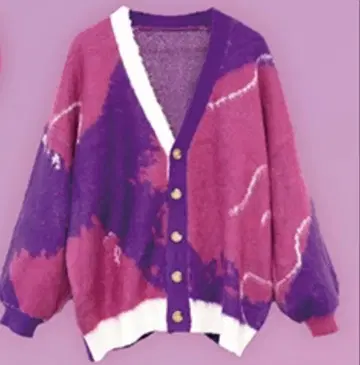 King & Prince 킹프리 불꽃놀이 니트 가디건 M