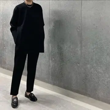 컨디션 최상 로헨 밀라노 리브 니트 팬츠 블랙 이지 팬츠 레깅스