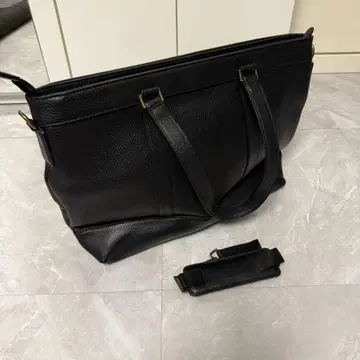 가죽 비즈니스 백 숄더 스트랩 포함
