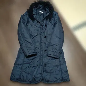 MAX&Co 퍼 트리밍 롱 코트